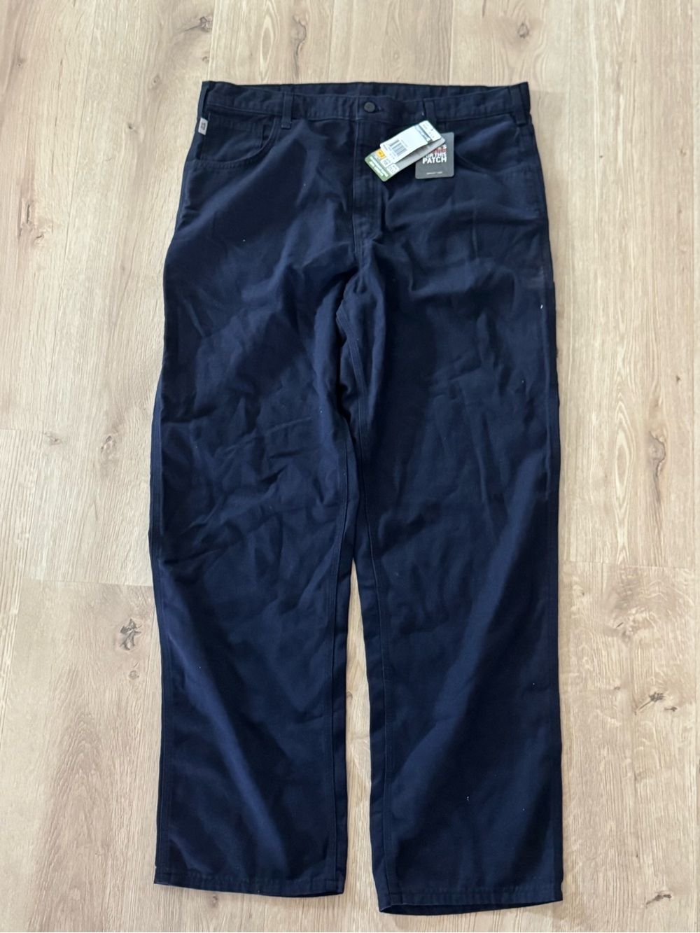 Carhartt Men's Navy Straight Fit Chinos
